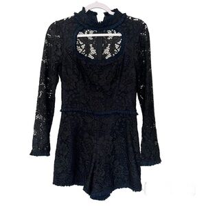 Alexis Navy Lace Jumpsuit